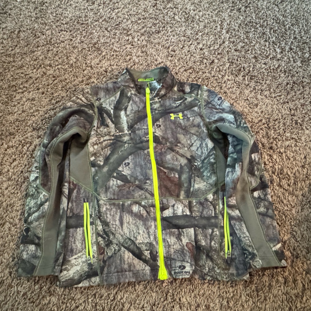 Kids Under Armour Camo Jacket